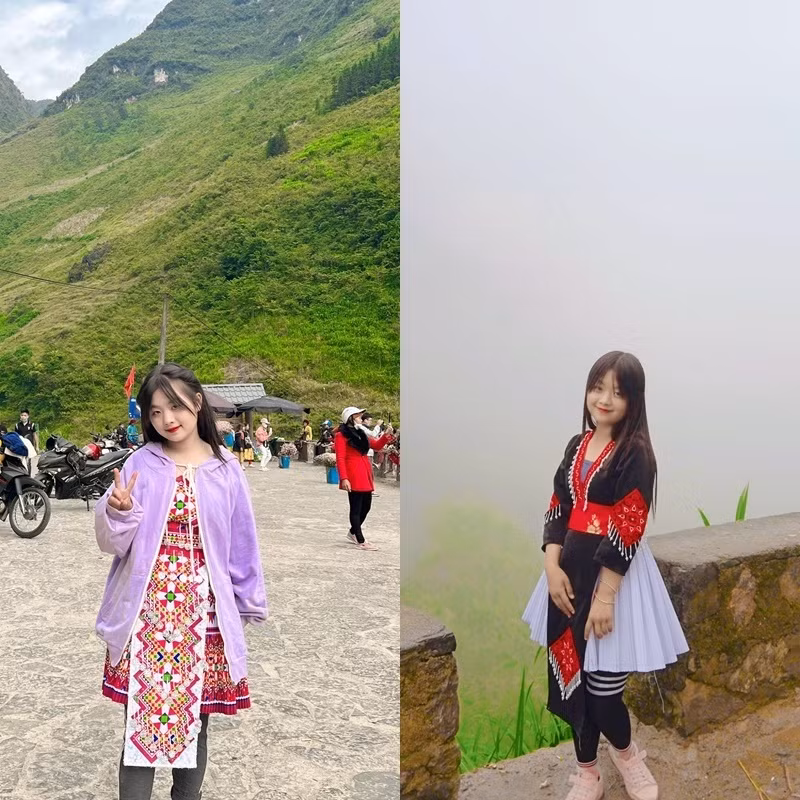 Ngay khi thấy dáng vẻ của Dua, người phụ nữ này đã chạy đến và gọi tên thật to. Bất ngờ nhưng cô bé vẫn có thể mỉm cười thật tươi, chụp hình cùng người hâm mộ.