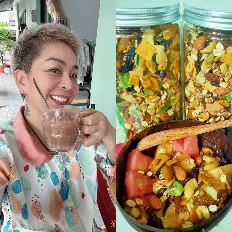 Trong clip đăng tải ngay trước đó, nữ TikToker còn khoe cận cảnh làn da trắng mịn của mình khiến không ít cô gái ghen tị.