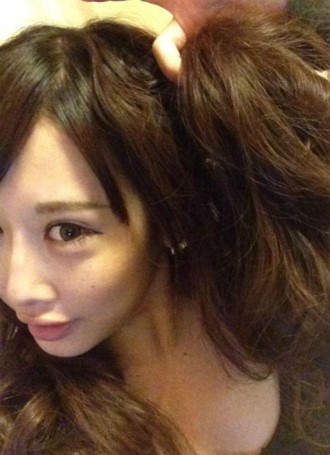 Hình ảnh hiếm hoi xuất hiện vào năm 2014 được cho là Nozomi khi chưa make up và chỉnh ảnh sống ảo.