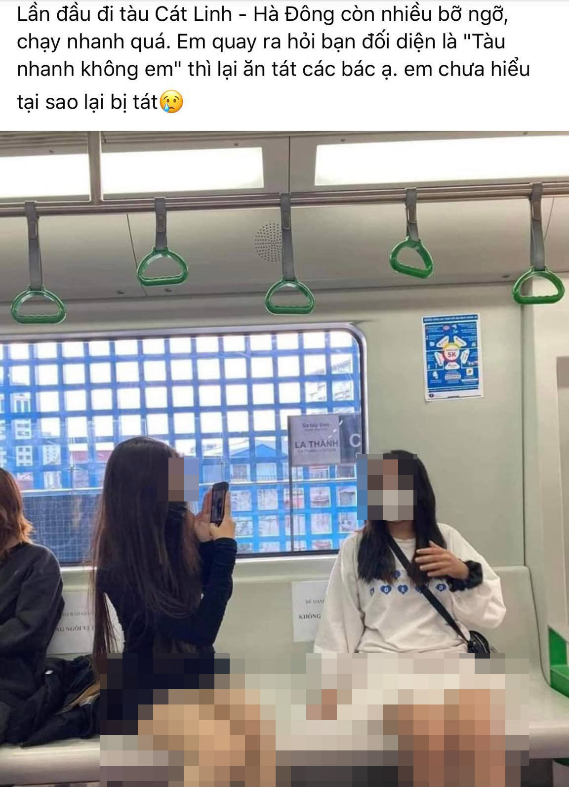 Đoạn clip nhanh chóng nhận sự công kích từ cư dân mạng khiến “khổ chủ” phải xóa vội đoạn clip đó đi.