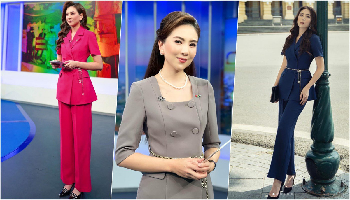 Sở hữu gương mặt khả ái, chiều cao ấn tượng 1m72 cùng vóc dáng cân đối, BTV Mai Ngọc dễ dàng kết thân với nhiều style khác nhau.