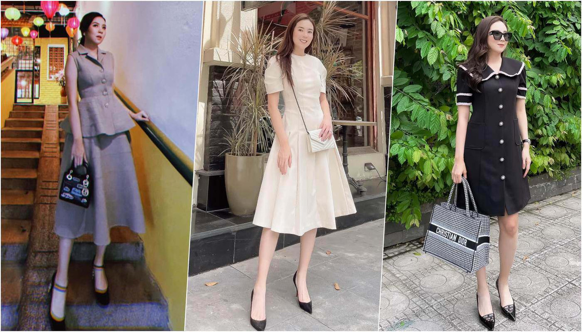 Tuy nhiên, với vai trò là BTV nhà đài, hầu như cứ mỗi khi đến công sở hay lên sóng, Mai Ngọc đều xuất hiện với trang phục kín đáo, nền nã.