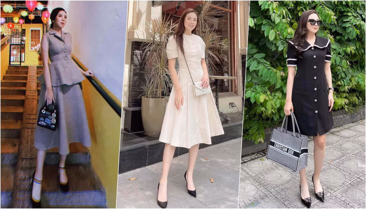 Tuy nhiên, với vai trò là BTV nhà đài, hầu như cứ mỗi khi đến công sở hay lên sóng, Mai Ngọc đều xuất hiện với trang phục kín đáo, nền nã.