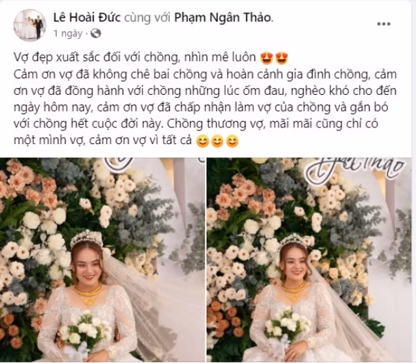 Để ngày vui được diễn ra hoàn hảo nhất, “thánh sún” cũng mạnh tay chi 100 triệu đồng cho 6 trang phục cưới, được NTK riêng vì những bộ váy có sẵn không có size vừa với cô.