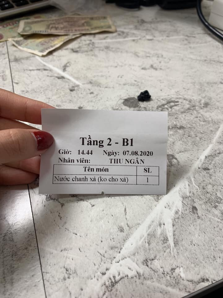 Uống nước chanh sả nhưng lại không cho sả. Tại sao khách hàng không nghĩ tới chanh tươi.