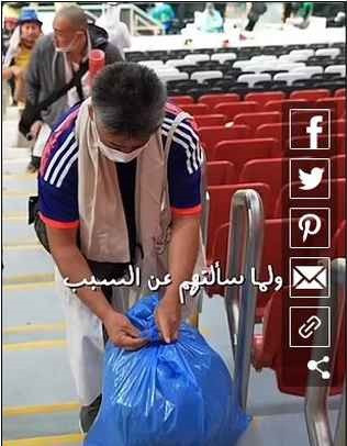 Nhật Bản vốn nổi tiếng về sự thiện chí trong các giải đấu quốc tế. Lần này, hành động của họ tiếp tục nhận “mưa lời khen” từ Trung Đông.