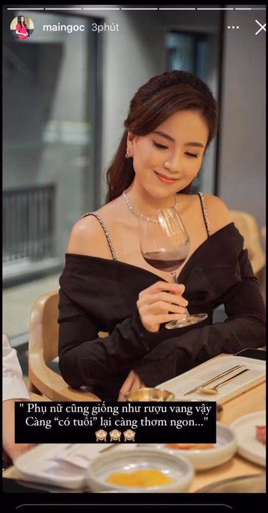 Mới đây, trên trang Instagram cá nhân của mình, Mai Ngọc đã đăng tải trạng thái khiến hội chị em gật đầu lia lịa.