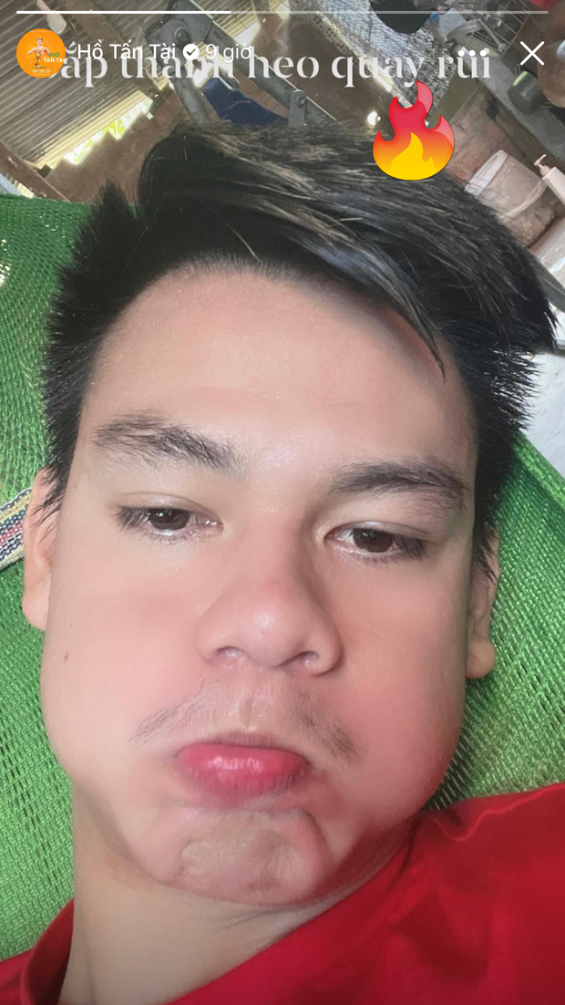 Hồ Tấn Tài bật mode than thở "sắp thành heo quay" vì cái nóng ở quê nhà Bình Định.