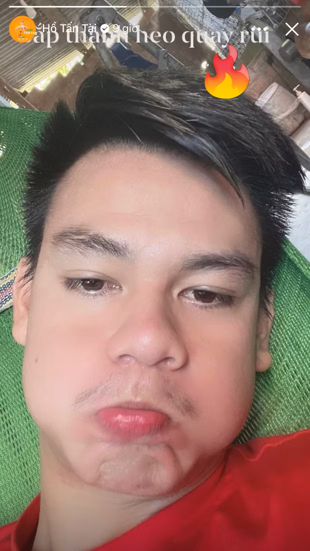 Hồ Tấn Tài bật mode than thở "sắp thành heo quay" vì cái nóng ở quê nhà Bình Định.