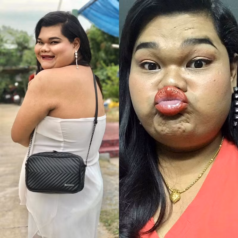 Nổi tiếng với những bức ảnh tạo dáng "ô dề" cũng thân hình ngoại cỡ, Happy Polla trở thành hiện tượng mạng được quan tâm đặc biệt cách đây 9 năm.