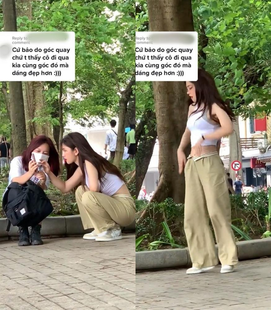 Cách đây ít ngày, Lê Bống cũng từng bị chụp lén khi đang tập nhảy trên đường. Lần đó, gái xinh diện áo croptop khoe cơ bụng, thân hình thon gọn.