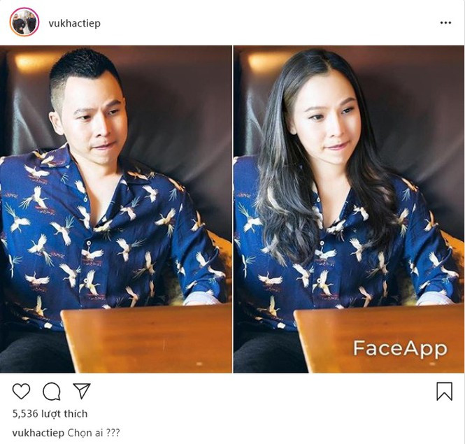 Vũ Khắc Tiệp trông không đến nỗi nào khi trở thành phụ nữ.