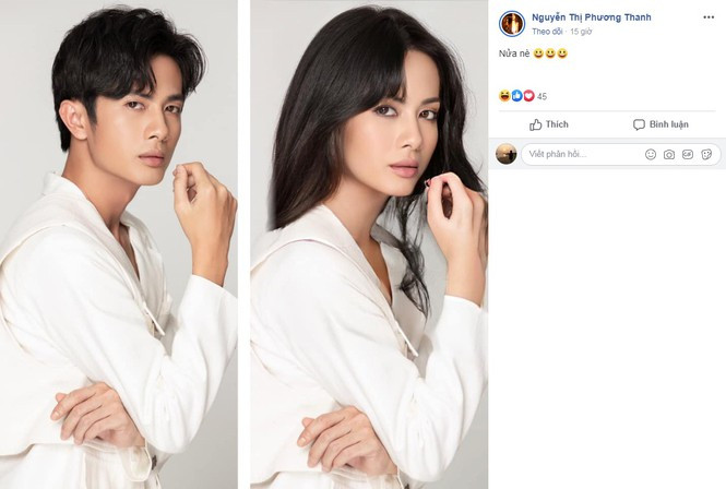 Sĩ Thanh nhiệt tình "chuyển giới" cho bạn trai. Thậm chí qua bàn tay của nữ ca sĩ, Huỳnh Phương nữ tính và quyến rũ hơn nhiều.