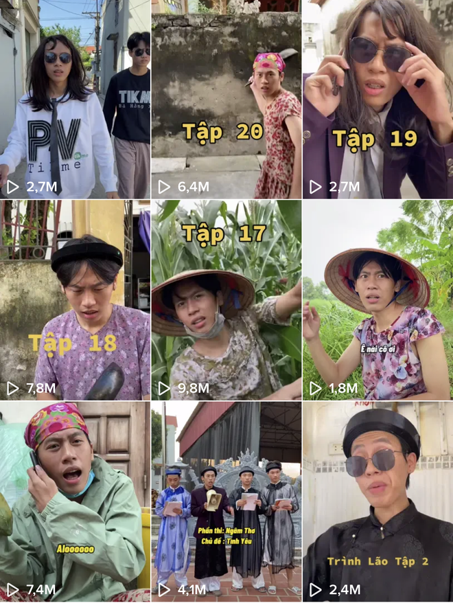 Chàng TikToker này là chủ nhân của series về cuộc sống làng quê miền Bắc với các bà hàng xóm, những cuộc họp làng,... cực kỳ hài hước.