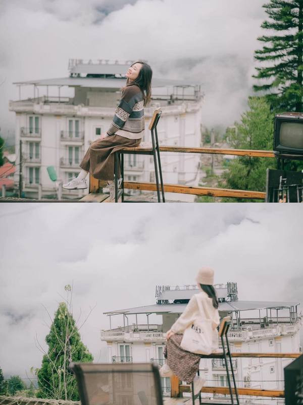 Đơn cử như bức ảnh “check-in” trên đỉnh Fansipan, nhân vật chính bị cờ che hết mặt; hay tấm hình ở một góc Sapa thơ mộng nhưng cô gái bị bạn thân chụp “quả dáng” như tập thể dục buổi sáng;...