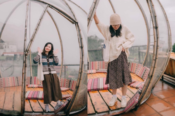 Cùng một khung cảnh nhưng kết quả 2 bên… lạ lắm. (Ảnh: Trang Phạm)