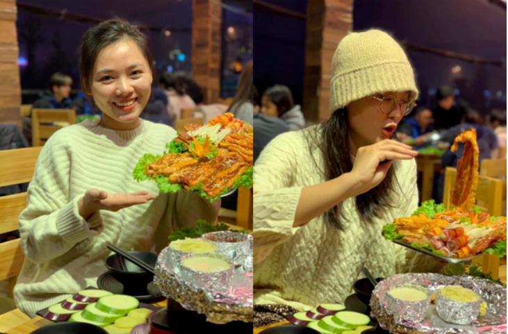 Nhưng đời không như là mơ, sau khi nhìn lại ảnh bạn đã chụp cho mình, cô nàng chỉ biết “khóc thét”.