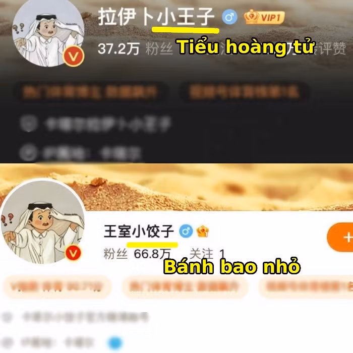 Sau màn giải thích và giao lưu đáng yêu với các fan hâm mộ, tài khoản mạng xã hội Weibo của Abdulrahman Fahad Althani cũng đã được thay đổi tên từ “tiểu hoàng tử” thành “bánh bao nhỏ”.