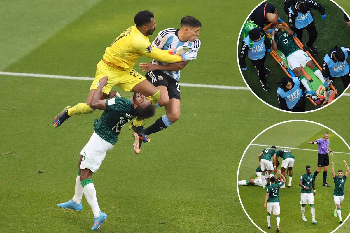 "Tôi muốn nói với các bạn rằng tôi ổn và gửi gắm chiến thắng này tới người hâm mộ Arab Saudi. Hãy cầu nguyện cho tôi nhé", hậu vệ Al-Shahrani nói tại bệnh viện.