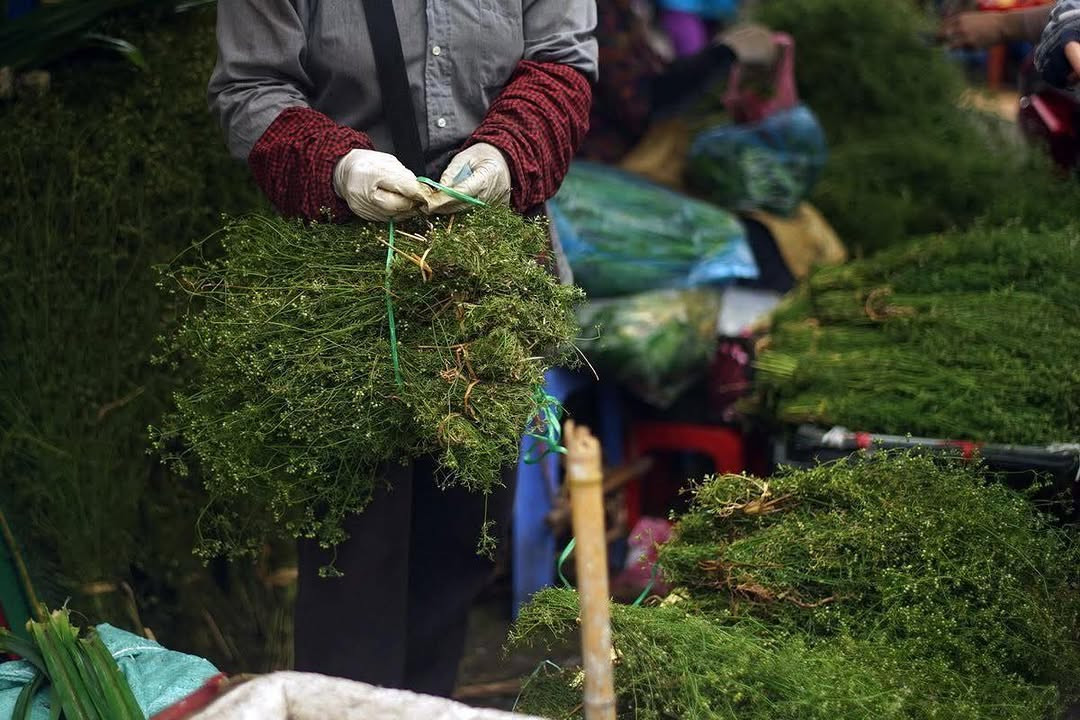 Vào cuối năm, các gia đình thường đun nước lá mùi già để tắm với ý nghĩa xua tan bụi bẩn, tẩy uế để đón chào năm mới.