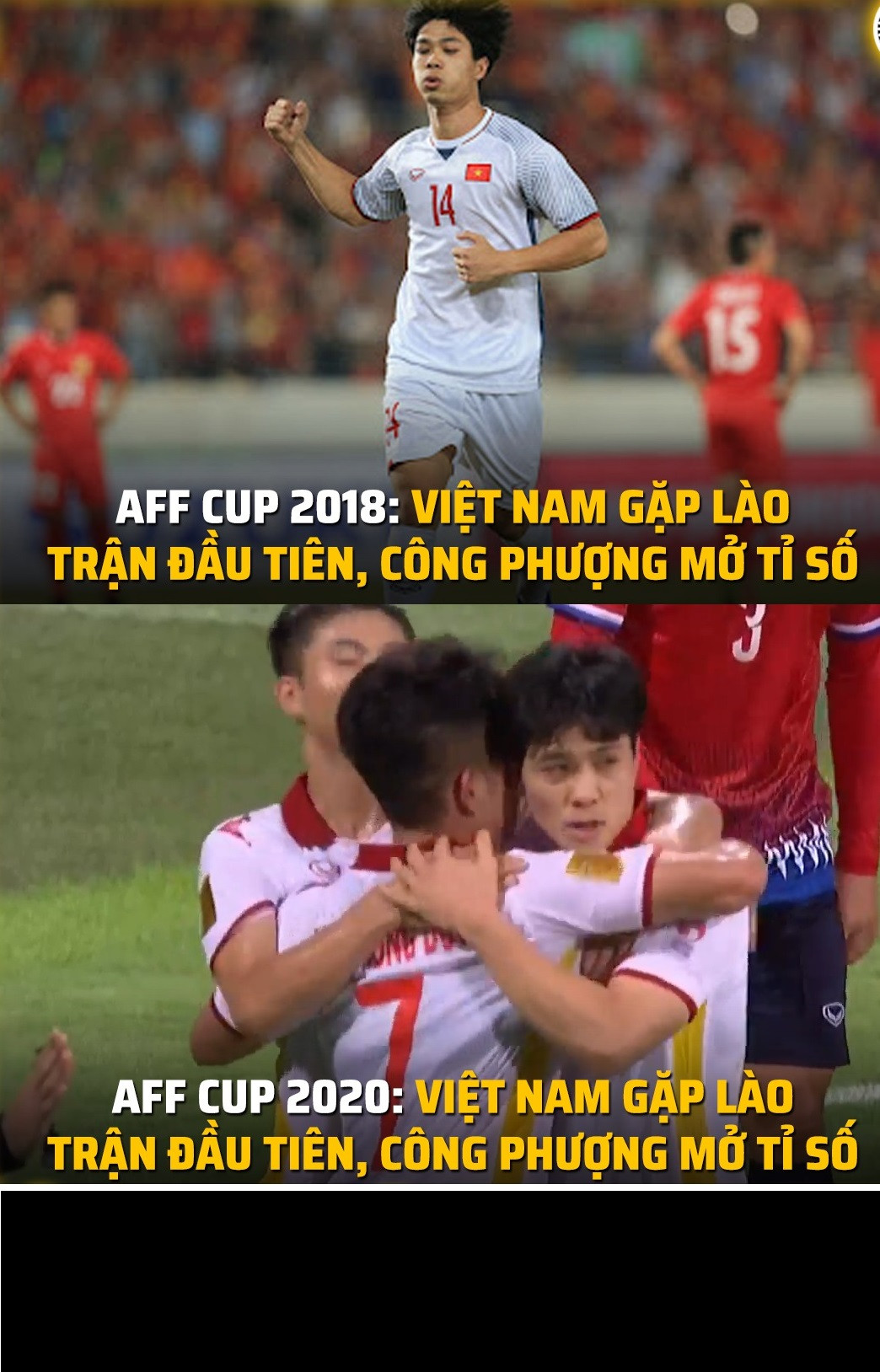 Một sự trùng hợp bất ngờ giữa trận mở màn AFF Cup 2018 và vừa qua.