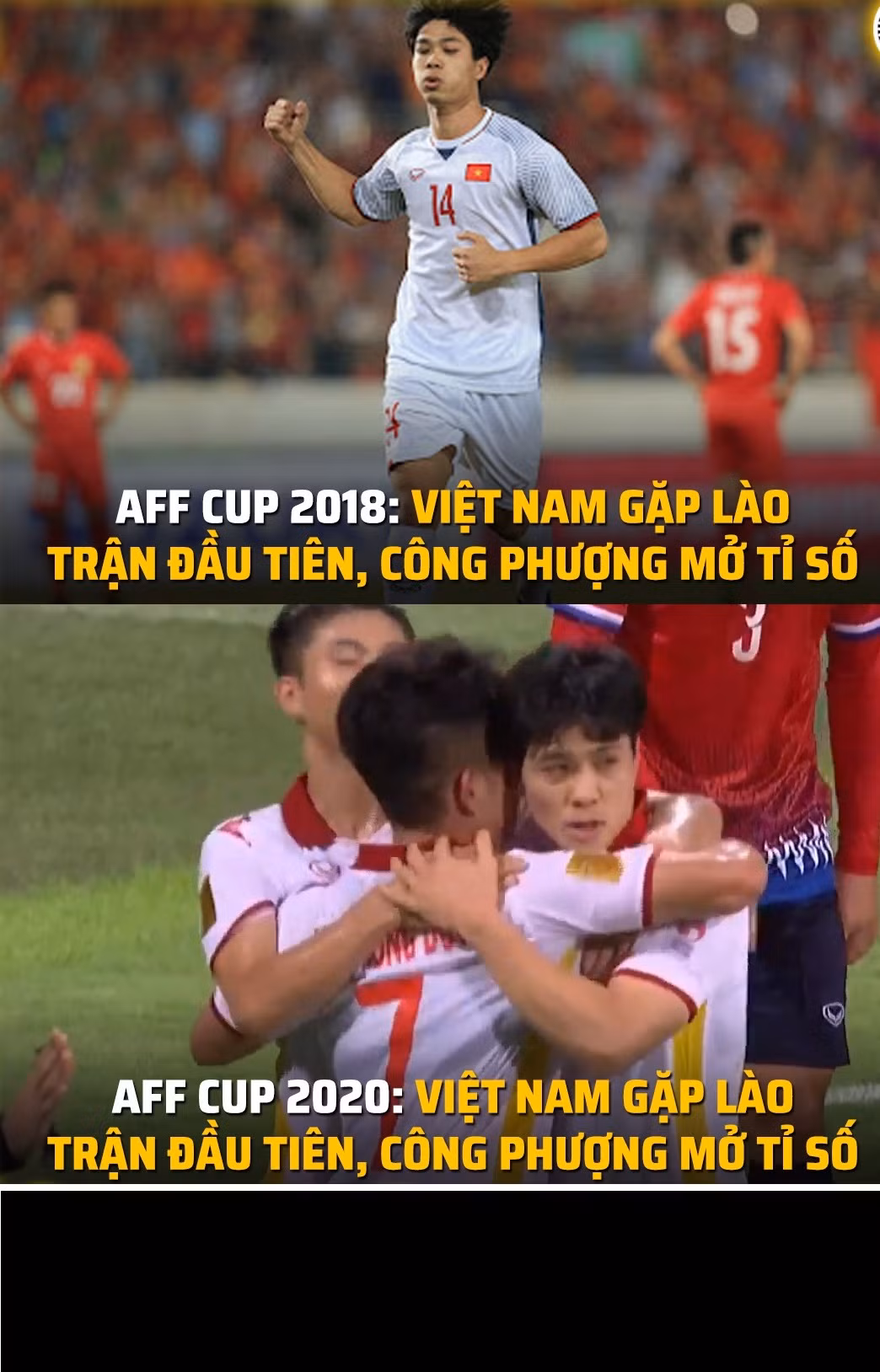 Một sự trùng hợp bất ngờ giữa trận mở màn AFF Cup 2018 và vừa qua.