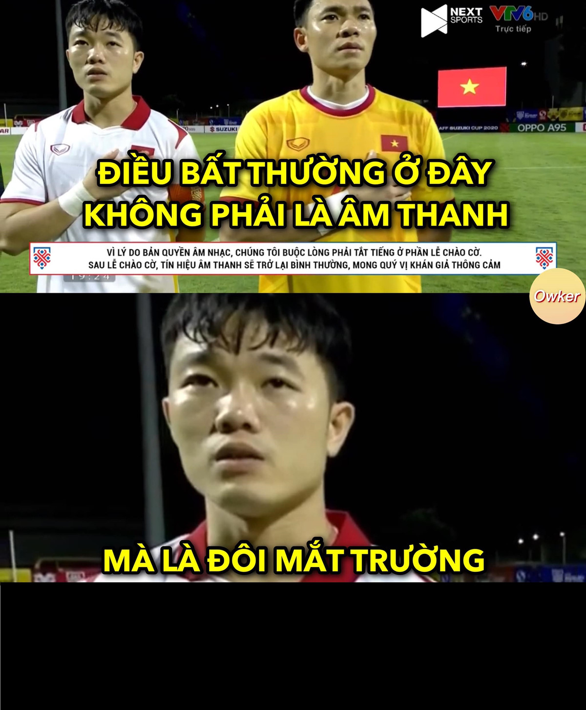 Với các fan của Trường "híp" điều khiến họ chú ý nhất ở trận đấu của đội tuyển Việt Nam ngoài tấm băng đội trưởng còn là đôi mắt.