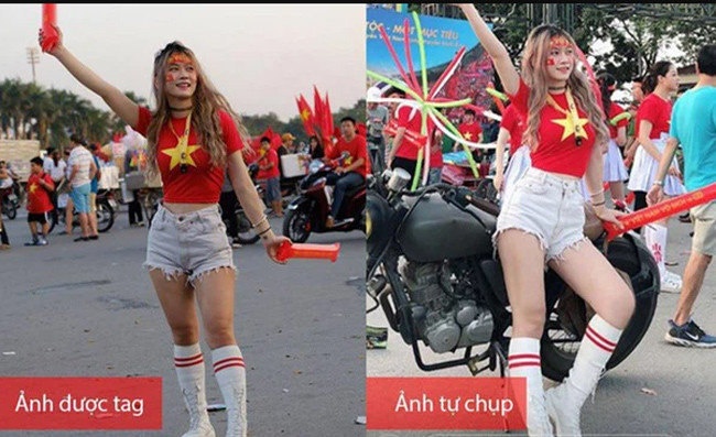 Lê Bống không chỉ một lần mà nhiều lần vướng phải lùm xùm bị "bóc mẽ" nhan sắc. Trong một vài bức ảnh chụp lén hoặc khi xuất hiện trên sóng truyền hình, nhan sắc của cô nàng được đánh giá là không lung linh như ảnh đăng trên mạng xã hội.