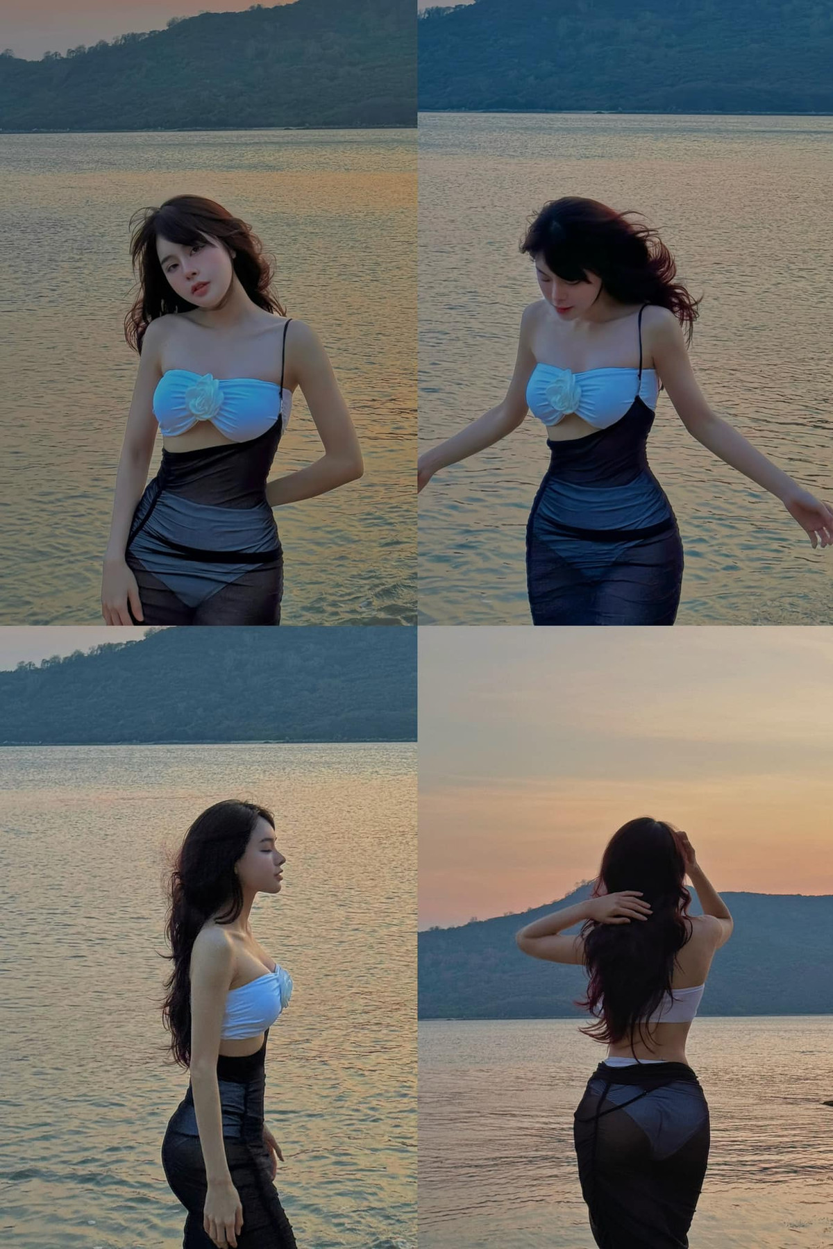 Bên cạnh đó, body vòng nào ra vòng đấy của Bích Hạnh cũng là điểm nhấn được netizen chú ý tới.