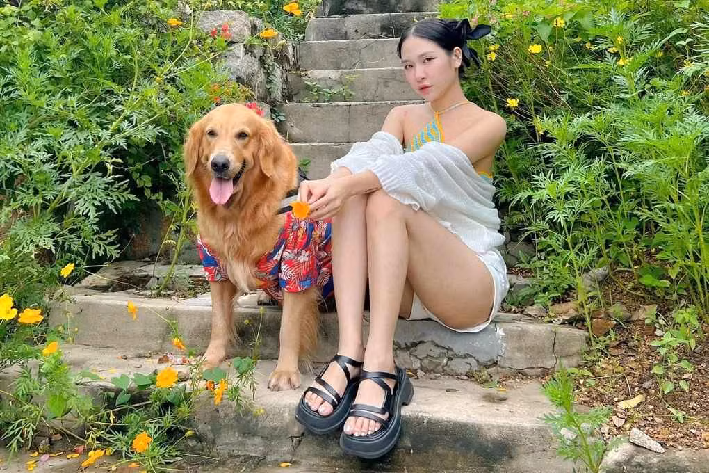 Vốn là hot girl mạng nổi tiếng, Hồ Quyên luôn cố gắng chăm chút, giữ gìn vóc dáng thon gọn. Người đẹp sinh năm 1994 thích diện bikini hai mảnh, cắt xẻ sâu khoe trọn đường cong quyến rũ.