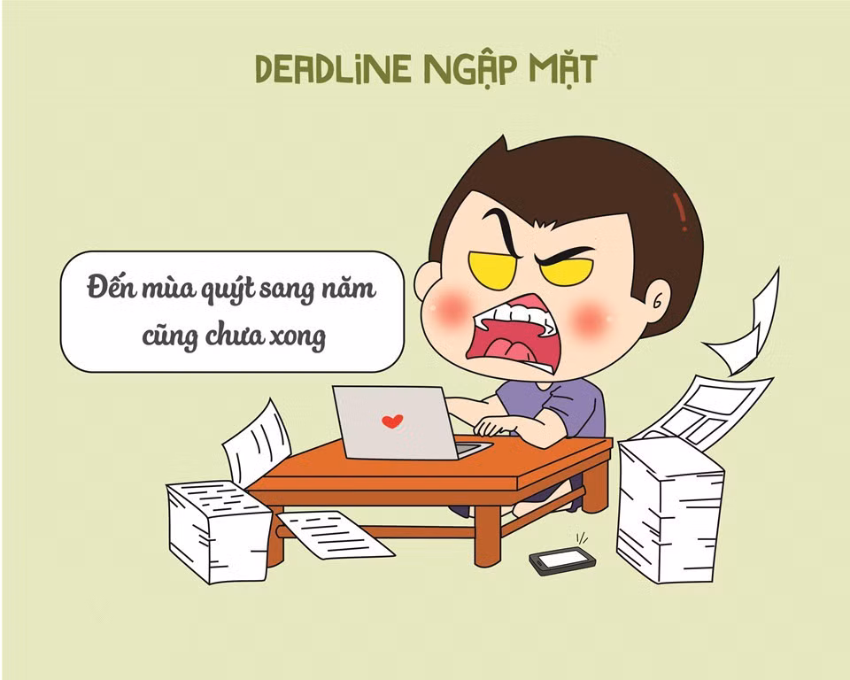 Khách hàng thì giục, sếp thì mắng. Ai cũng mong có "ba đầu sáu tay" để hoàn thành công việc sớm nhất để hoàn thành công việc trước Tết.