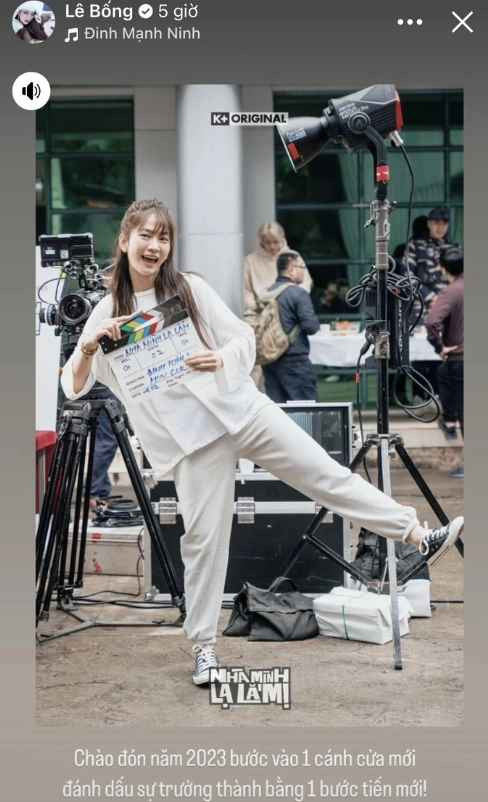 Chia sẻ thêm ước mơ của mình trong năm 2023 là đóng phim, Lê Bống khiến khán giả nhớ đến nhân vật và trao đi được thật nhiều năng lượng tích cực. Mục tiêu dài hạn đến năm 40 tuổi của hot girl này là xây nhiều trường học, đường đi học cho các bạn nhỏ vùng cao. ‏