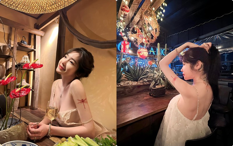 Thời gian qua, mỹ nhân lai Việt - Trung này gây ồn ào trên phương diện truyền thông với lùm xùm chuyện tình cảm gia đình. Dẫu vậy, nhan sắc lẫn phong cách của nữ người mẫu vẫn ở đỉnh cao phong độ.