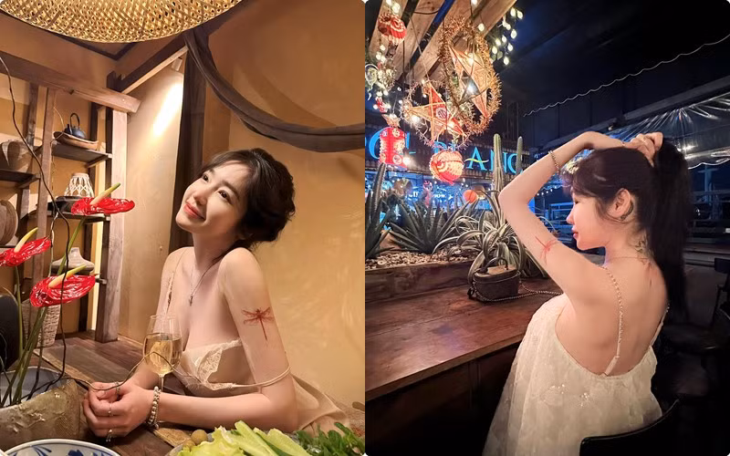 Thời gian qua, mỹ nhân lai Việt - Trung này gây ồn ào trên phương diện truyền thông với lùm xùm chuyện tình cảm gia đình. Dẫu vậy, nhan sắc lẫn phong cách của nữ người mẫu vẫn ở đỉnh cao phong độ.