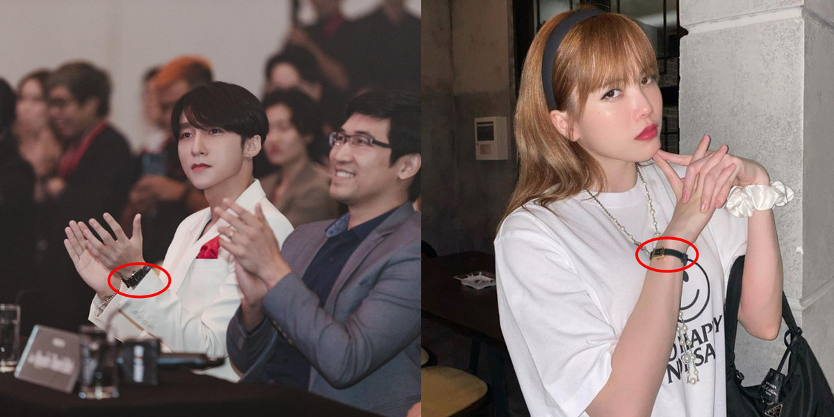 Tuy nhiên mới đây nhất, netizen đã soi ra hình ảnh Sơn Tùng M-TP vẫn đeo "đồ đôi" lên sân khấu hậu "chia tay" Thiều Bảo Trâm trong sự kiện mới nhất.