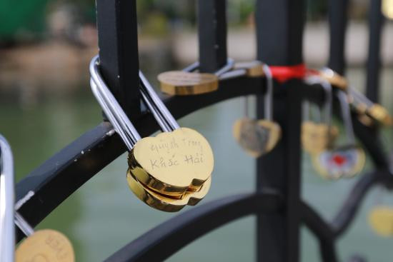 "Trước khi ném hãy nghĩ người ta vượt bao nhiêu km mới cùng nhau tới đây khóa không? Có ai đồng cảm không, nếu của bạn người ta ném vậy thì sao?" hay " Khổ, người dân tự nguyện thu gom rác dưới lòng sông... Mình lại công khai ném rác xuống sông" là bình luận của dân mạng dưới bài viết phá ổ khóa trên cầu tình yêu Đà Nẵng của nam thanh niên có tên N.T.