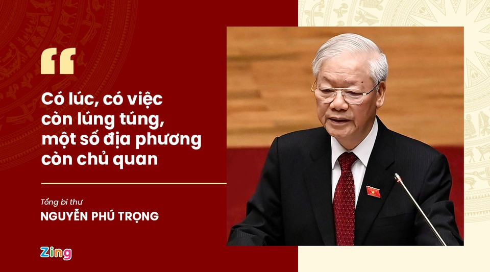 Ghi nhận lãnh đạo Đảng và Nhà nước đã có những chỉ đạo kịp thời, quyết liệt, song Tổng bí thư lưu ý còn một số vấn đề cần rút kinh nghiệm trong chỉ đạo, điều hành, triển khai thực hiện ở các cấp. Theo đó, có lúc, có việc chưa cụ thể, nhất quán, còn lúng túng, một số địa phương còn chủ quan, công tác tuyên truyền chưa kịp thời, hiệu quả.ã