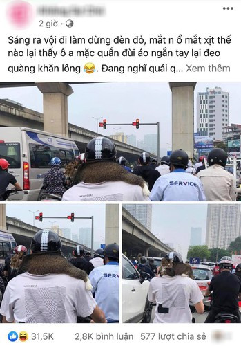 Ngay sau khi đăng tải, những hình ảnh hài hước về chú mèo ra đường kiếm tiền với chủ này đã nhanh chóng thu hút hàng chục nghìn tương tác chỉ trong thời gian ngắn.