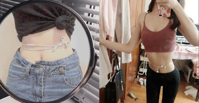 Trước đó, trên mạng xã hội cũng đã xuất hiện không ít thử thách khoe eo xinh được các mỹ nhân thi nhau “bắt trend”.