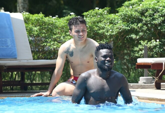 Được biết, đây là hình xăm thứ 3 của Quang Hải trên cơ thể. Hình xăm này được thực hiện vào trước ngày 12/4, đánh dấu sinh nhật thứ 23 của tiền vệ người Đông Anh.