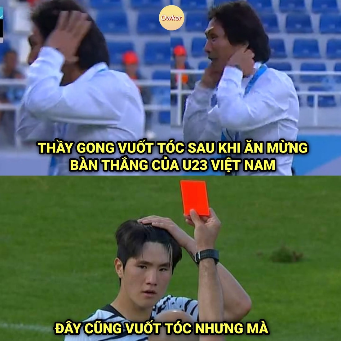 Cách mà người Hàn Quốc lựa chọn khi bày tỏ sự tiếc nuối rất có thể là vuốt tóc. Ảnh sử dụng trong bài: Fandom Owker