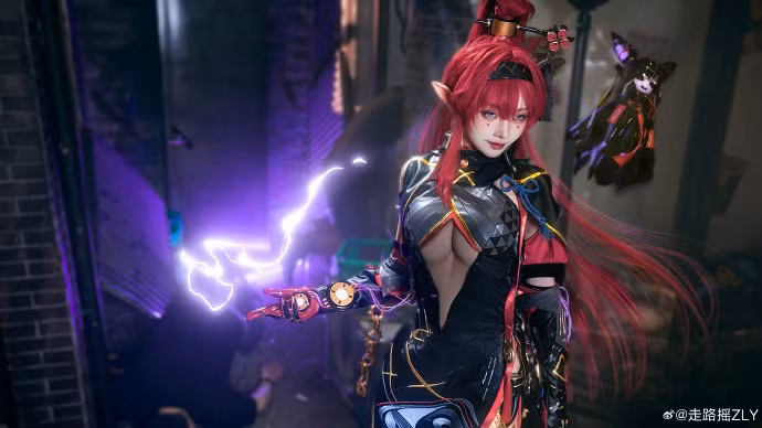 Màn cosplay của ZLY chắc chắn sẽ thu hút thêm nhiều người chơi trải nghiệm nhân vật YinLin trong Wuthering Waves