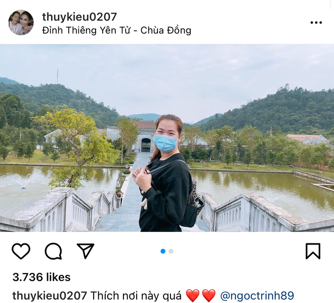 Trên Instagram của mình, Thúy Kiều vừa đăng hai bức ảnh selfie đơn giản nhưng được nhận xét là cực tươi. Đáng chú ý hơn cả là dòng caption kèm theo.