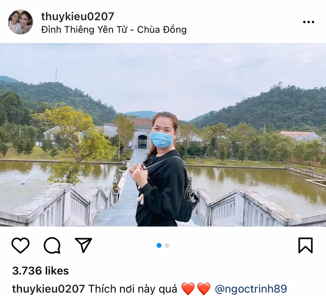 Trên Instagram của mình, Thúy Kiều vừa đăng hai bức ảnh selfie đơn giản nhưng được nhận xét là cực tươi. Đáng chú ý hơn cả là dòng caption kèm theo.