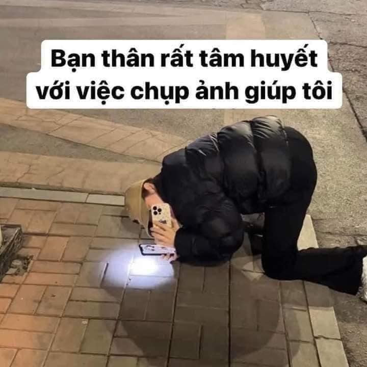 Có thể bạn chụp cho bạn thân rất có tâm nhưng không có nghĩa là bạn thân sẽ đáp trả lại tương xứng cho bạn một bức ảnh như vậy.