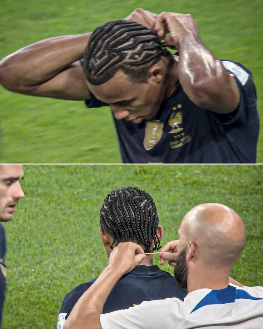 IFAB (Hội đồng Hiệp hội bóng đá quốc tế) đã công bố rõ ràng trong Luật thi đấu rằng: "Bất kỳ loại đồ trang sức nào (vòng cổ, nhẫn, vòng tay, hoa tai, dây ruy băng bằng da hoặc cao su, v.v.) đều bị cấm và phải được tháo ra", trích tài liệu trang 53.