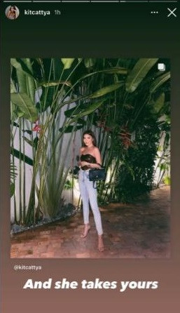 Không dùng app để bóp cằm, bóp mặt hay kéo chân gì cả, mục đích Tiên Nguyễn lựa chọn phát minh vĩ đại này đơn giản là để ghép ảnh mình và cô bạn thân với nhau thôi.