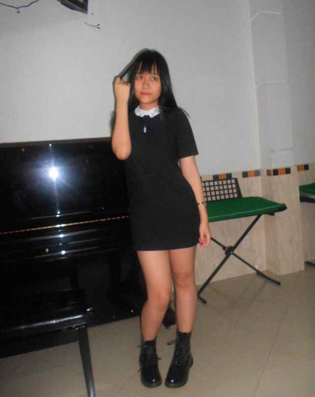 Trần Hải Ngân trong quá khứ nặng gần 70kg, cộng thêm chiều cao 1m70, trông cô nàng khá nặng nề.