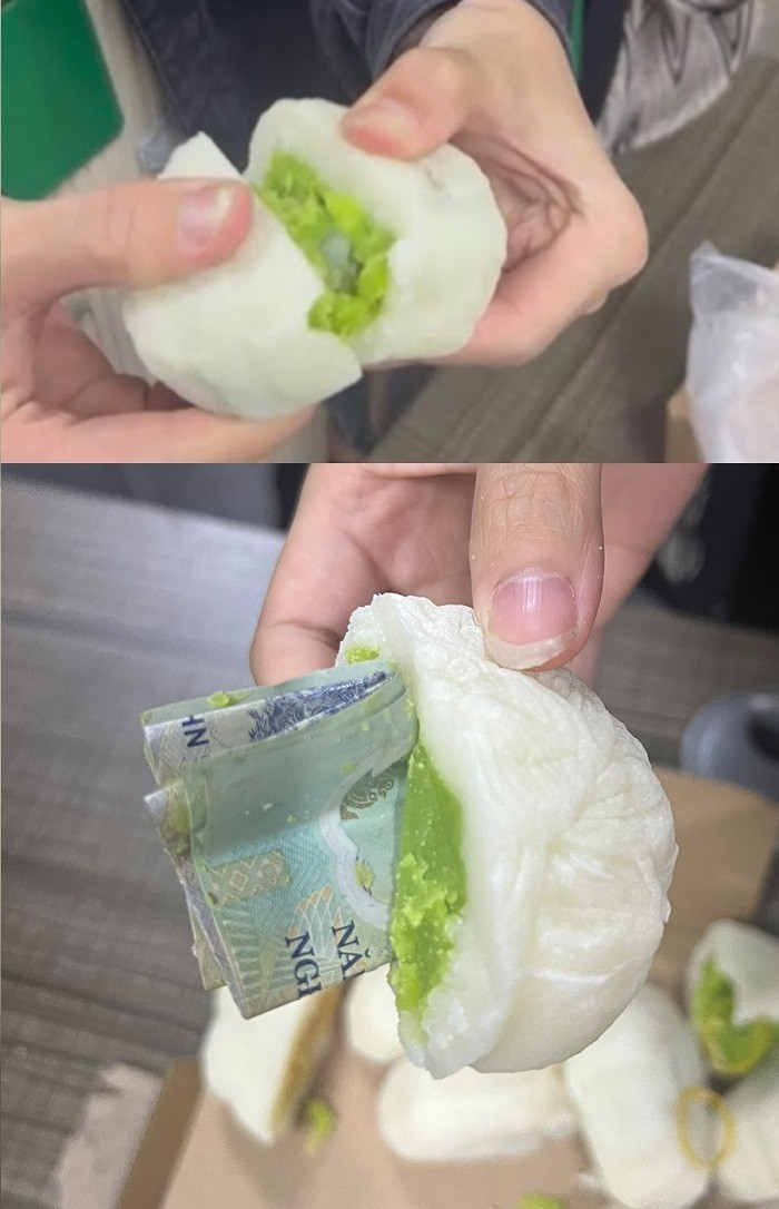 Sau khi những hình ảnh bánh trung thu nhân đặc biệt này được lan truyền trên mạng xã hội đã nhanh chóng gây bão.