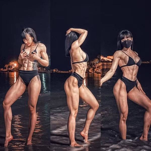 Để có được thân hình như hiện tại, Nguyên Thi từng phải trải qua vô vàn khó khăn cùng nỗ lực.